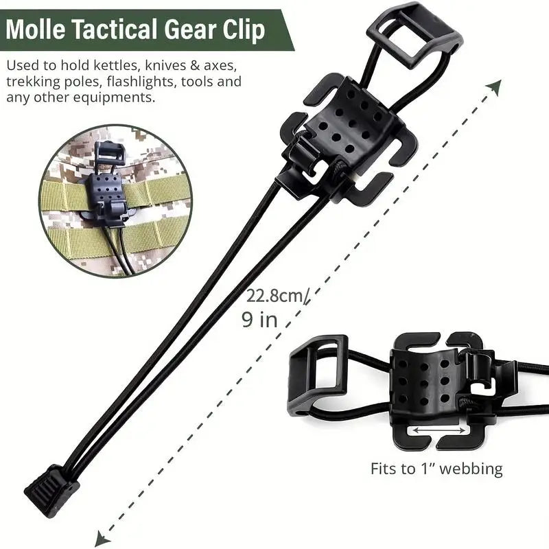 Tactical Wheel Clip Multifunction Hanging Buckle | Backpack Tactical Backpack Clip Babs