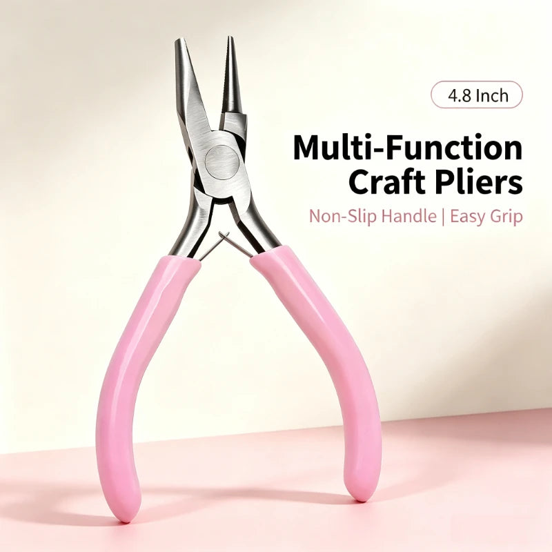 Round-Nose Pliers 12.7cm – Wire Bending DIY Jewelry Tool Jewelry Making Pliers Babs