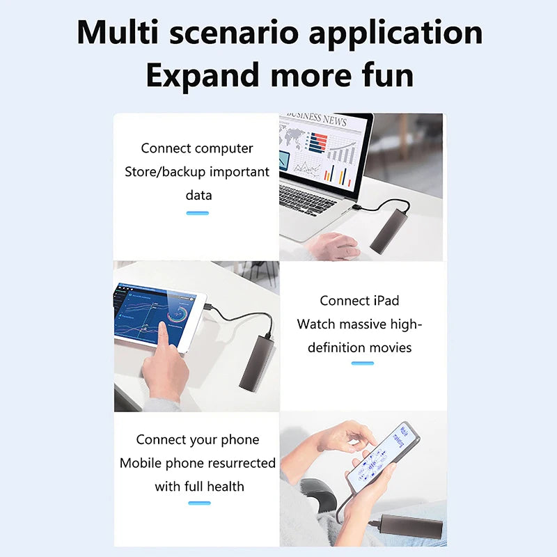 M.2 NVMe SSD Enclosure 10Gbps – NGFF/SATA Aluminum Case SSD Enclosure Babs