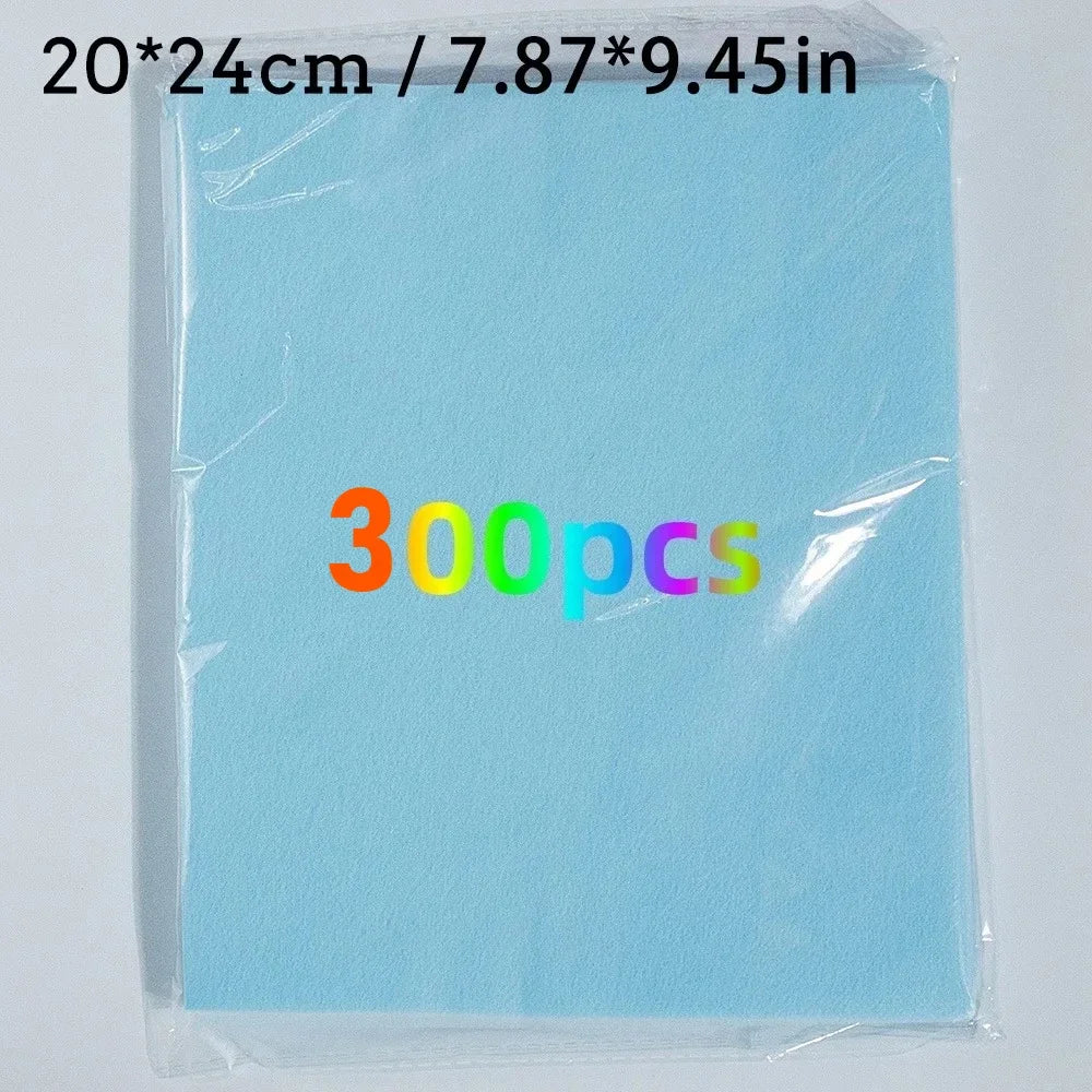 Nail Art Dust Collector with Filter Papers for Manicure Machines Nail Dust Collector Babs Blue-3Bags