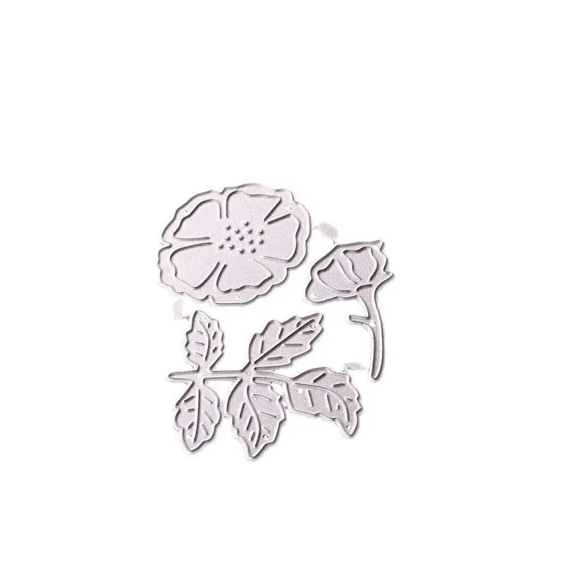 Flower Metal Cutting Die – DIY Scrapbooking & Card Embossing Craft Cutting Die Babs 1pc