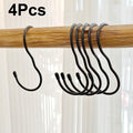 4-Pack Purse Hangers for Closet – Twist Design Bag Hooks Closet Organizer Hooks Babs 4Pcs