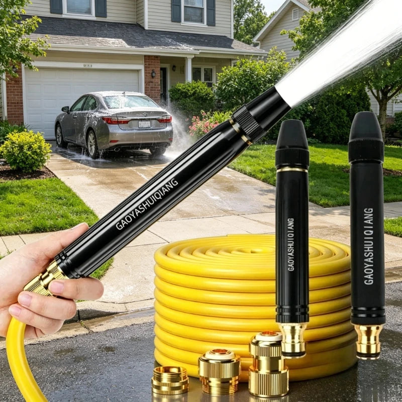 Metal 360° High-Pressure Hose Nozzle – Car Wash & Garden Garden Hose Nozzle Babs