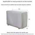 Outdoor AC Unit Cover – Waterproof, Dustproof & UV Protection AC Unit Cover Babs 1PC 86X30X56CM