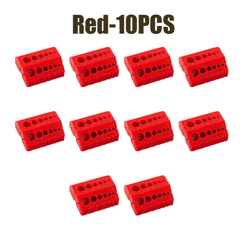 3D Printed Drill Guide Digital Scale Precision Hole Locator Drill Guide Tool Babs Red 10PCS
