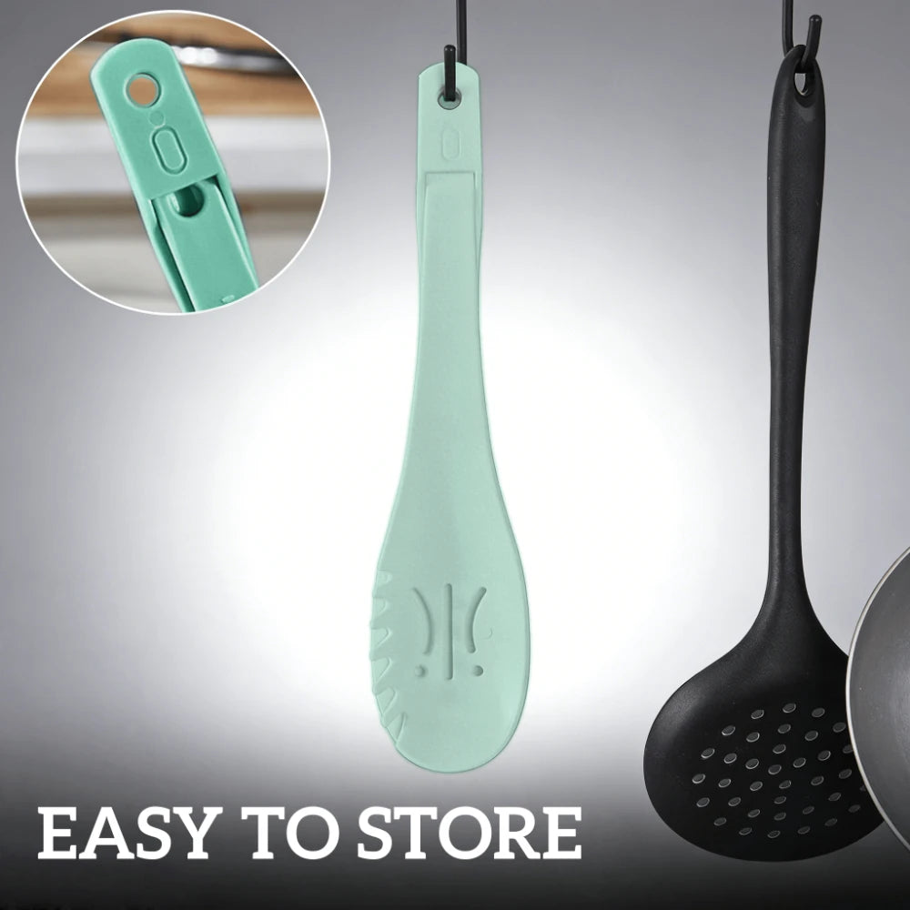 3-in-1 Detachable Food Tongs | Heat Resistant Kitchen Clip Kitchen Food Tongs Babs