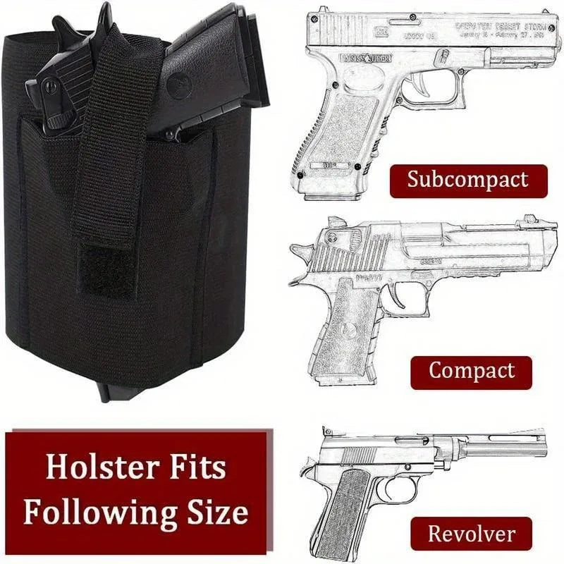 Universal Ankle Leg Holster – Concealed Carry Pistol Pouch Ankle Gun Holster Babs
