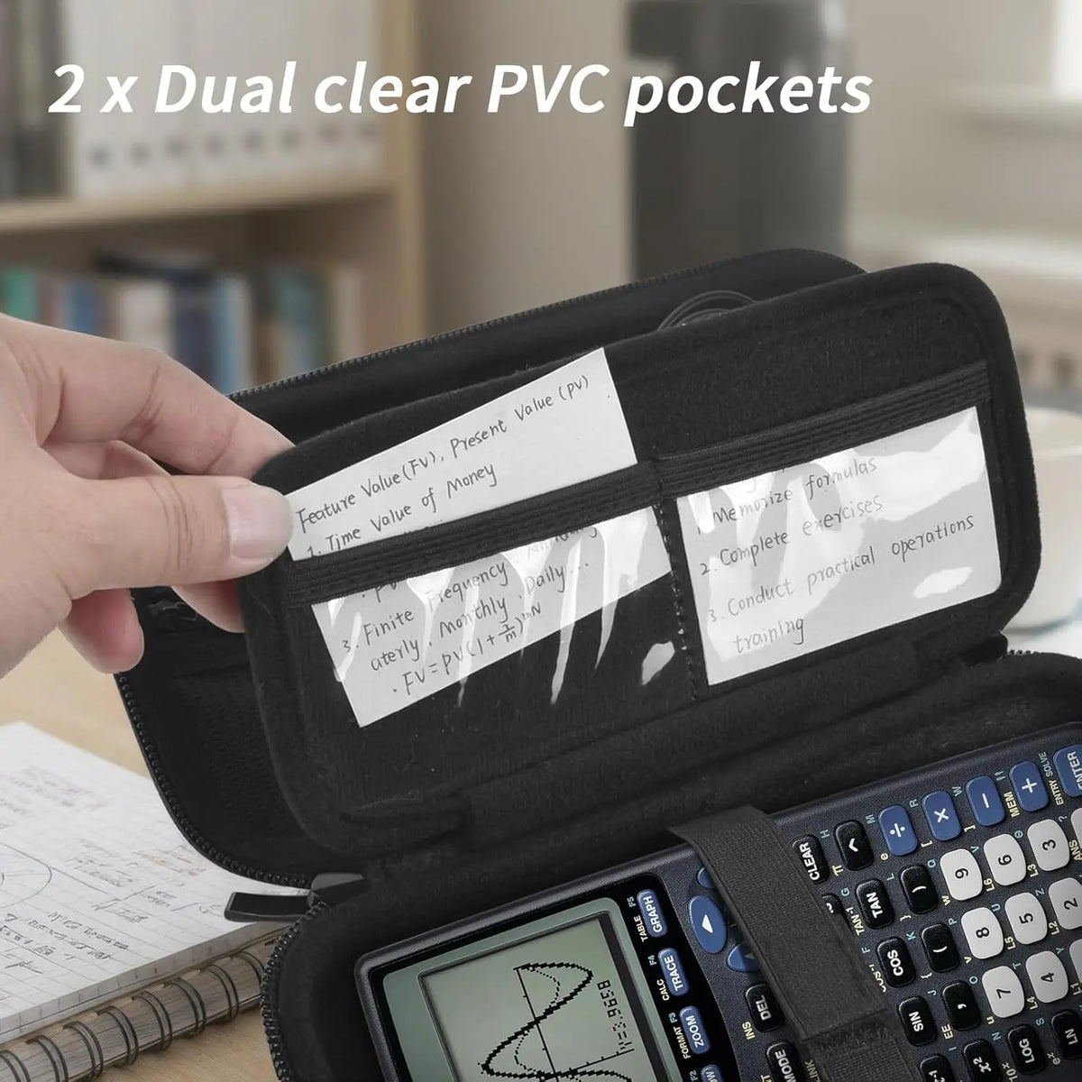 Paiyule Case for TI-84 Plus CE & TI-83 Graphing Calculator Calculator Carrying Case Babs