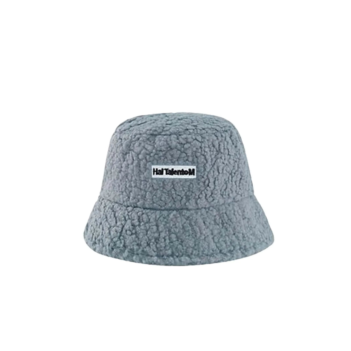 Women's Winter Lamb Fleece Bucket Hat – Warm Windproof Cap Winter Bucket Hat Babs Sky Blue