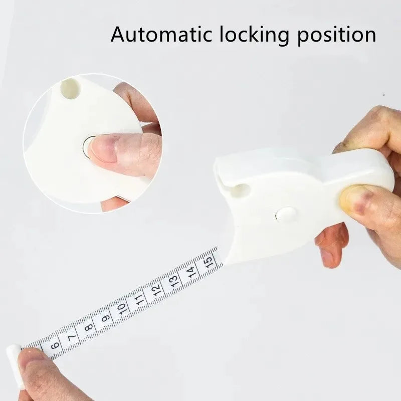 Automatic Telescopic Body Measuring Tape 150cm Sewing Ruler Body Measuring Tape Babs
