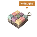 LED 9-Key Fidget Keyboard Keychain Toy for Kids & Adults LED Fidget Keychain Toy Babs A3