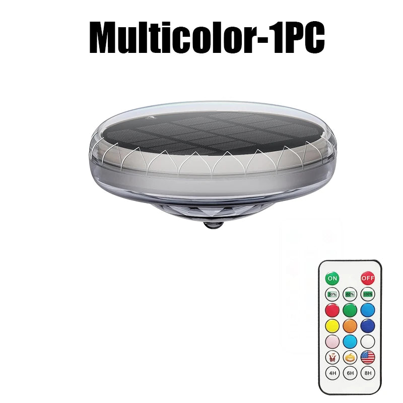 Solar RGB Floating Pool Light – Color Changing Waterproof LED Floating Pool Light Babs Multicolor-1PC