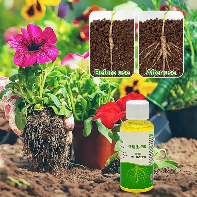 Liquid Root Booster for Plant Cuttings & Root Stimulator Liquid Rooting Hormone Babs