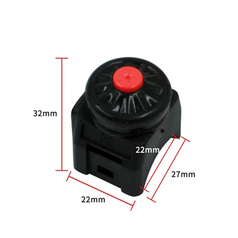 Motorcycle Kill Switch Red Horn Button for 22mm Handlebars Motorcycle Switch Babs
