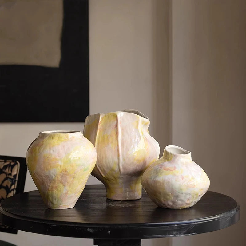 Modern Handmade Ceramic Vase – Elegant Home Décor Ornament Ceramic Decorative Vase Babs