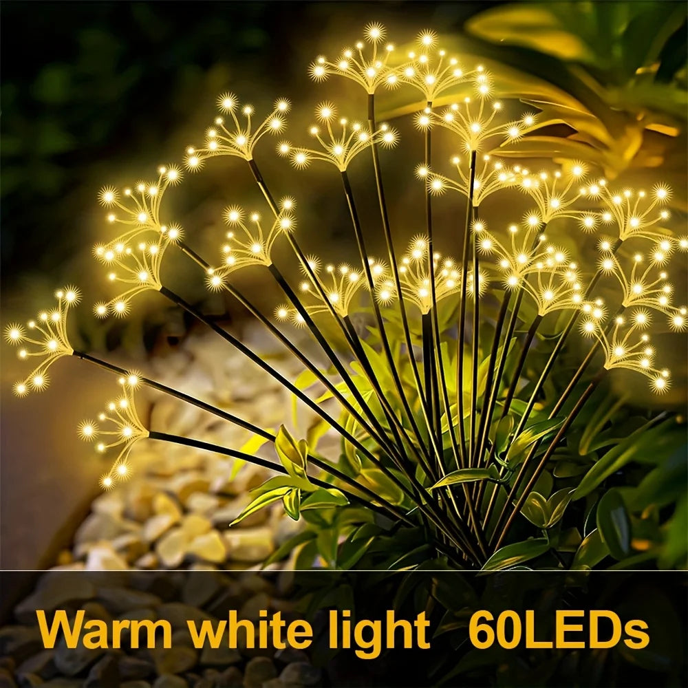 Solar Dandelion Fairy String Lights for Garden & Outdoor Decor Solar String Lights Babs