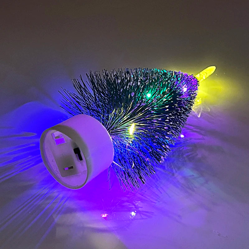 Luminous Mini Christmas Tree Desktop Ornaments – 1 or 3 Pack Christmas Tree Ornament Babs