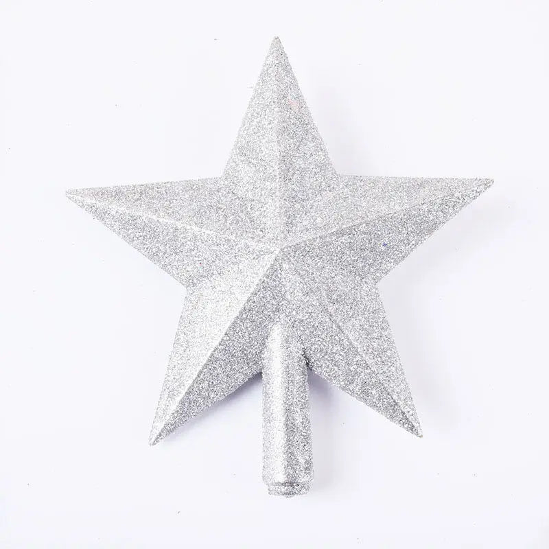 Gold Christmas Tree Top Star Ornament – 15cm & 20cm Christmas Tree Topper Babs