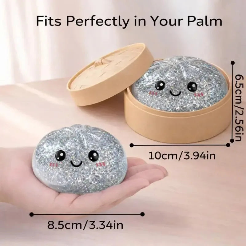 Halloween Steamed Bun Squishy Slow Rebound Fidget Toy Gift Squishy Fidget Toy Babs
