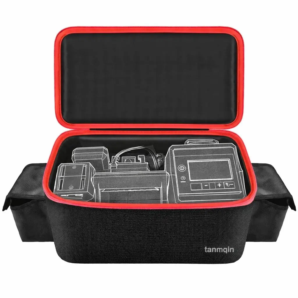 Milwaukee M18 Inflator Carrying Bag | Oxford Tool Storage Case Tool Carrying Bag Babs black