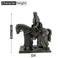 Metal Medieval Knight Centaur Figure – Board Game & Home Décor Metal Collectible Figure Babs D