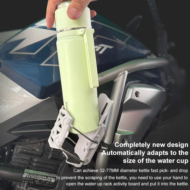 360° Adjustable Bike & Motorcycle Handlebar Water Bottle Cage Bike Bottle Cage Babs