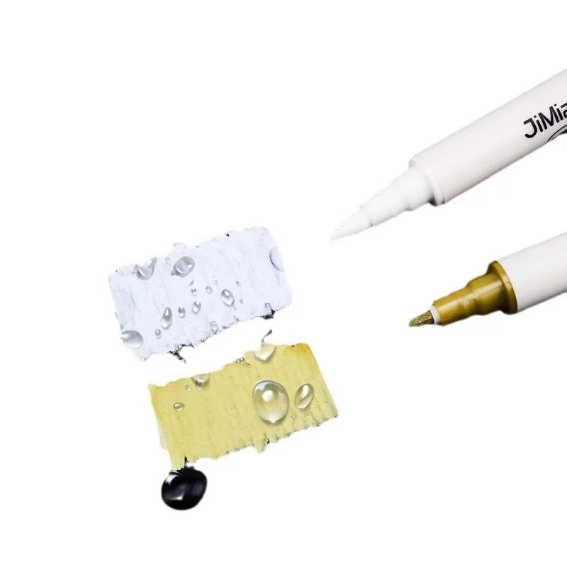 Double Head Acrylic Highlight Marker Set of 3 – White Paint Pen Acrylic Paint Marker Babs