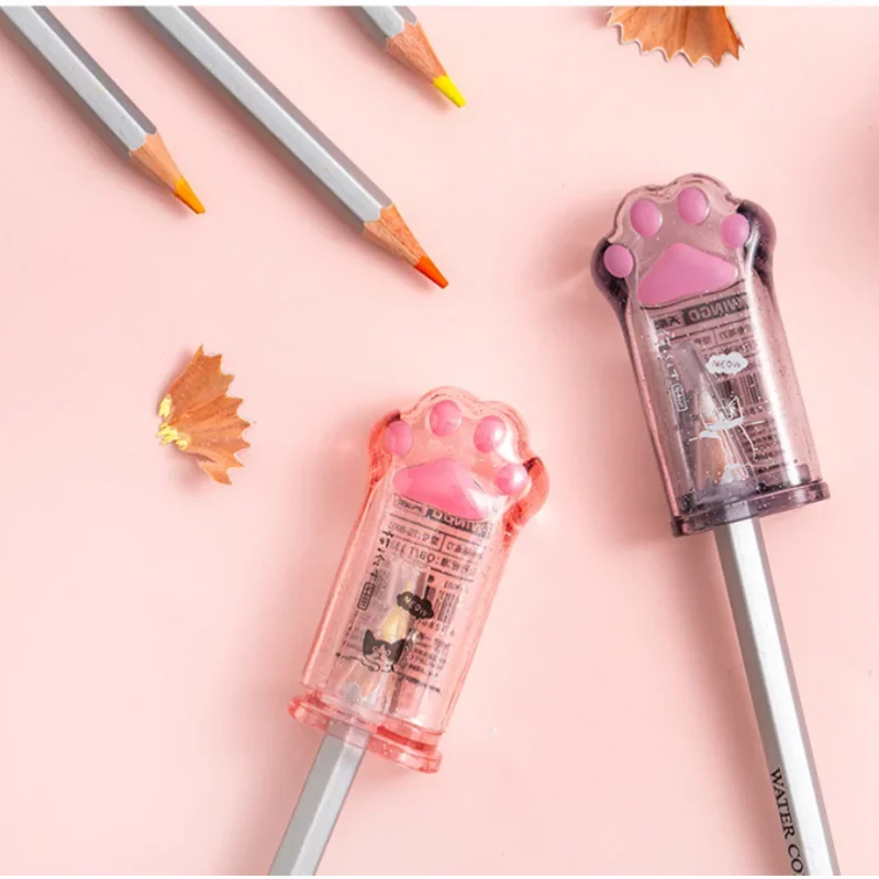 Cute Cat Claw Pencil Sharpener for Kids – Fun School Gift Novelty Pencil Sharpener Babs