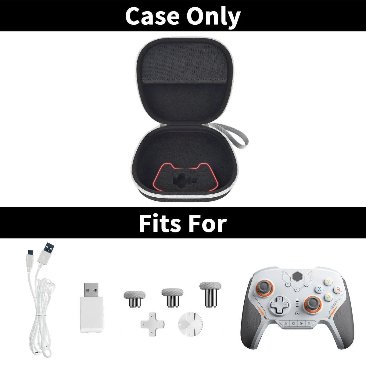 Paiyule Hard Case Bag for BIGBIG WON BLITZ2 TMR Gamepad Controller Storage Bag Babs