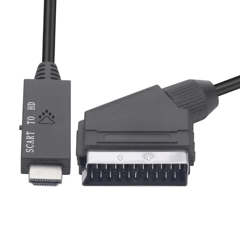 HDMI to SCART Converter Cable – Plug & Play, 1080p HD HDMI SCART Converter Babs