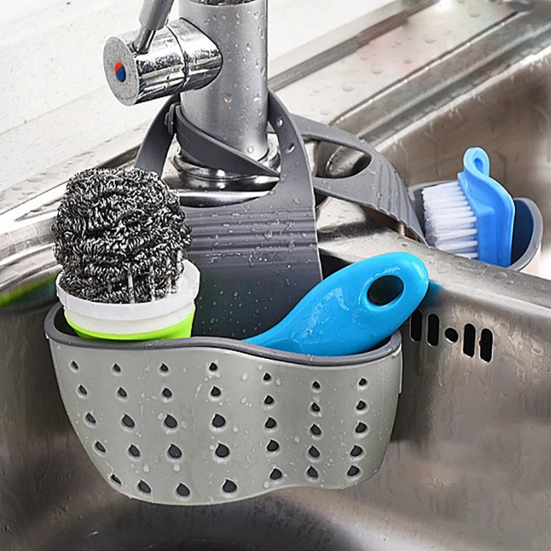 Kitchen Sink Sponge Holder & Under-Sink Organizer SNJ002 Sink Sponge Holder Babs
