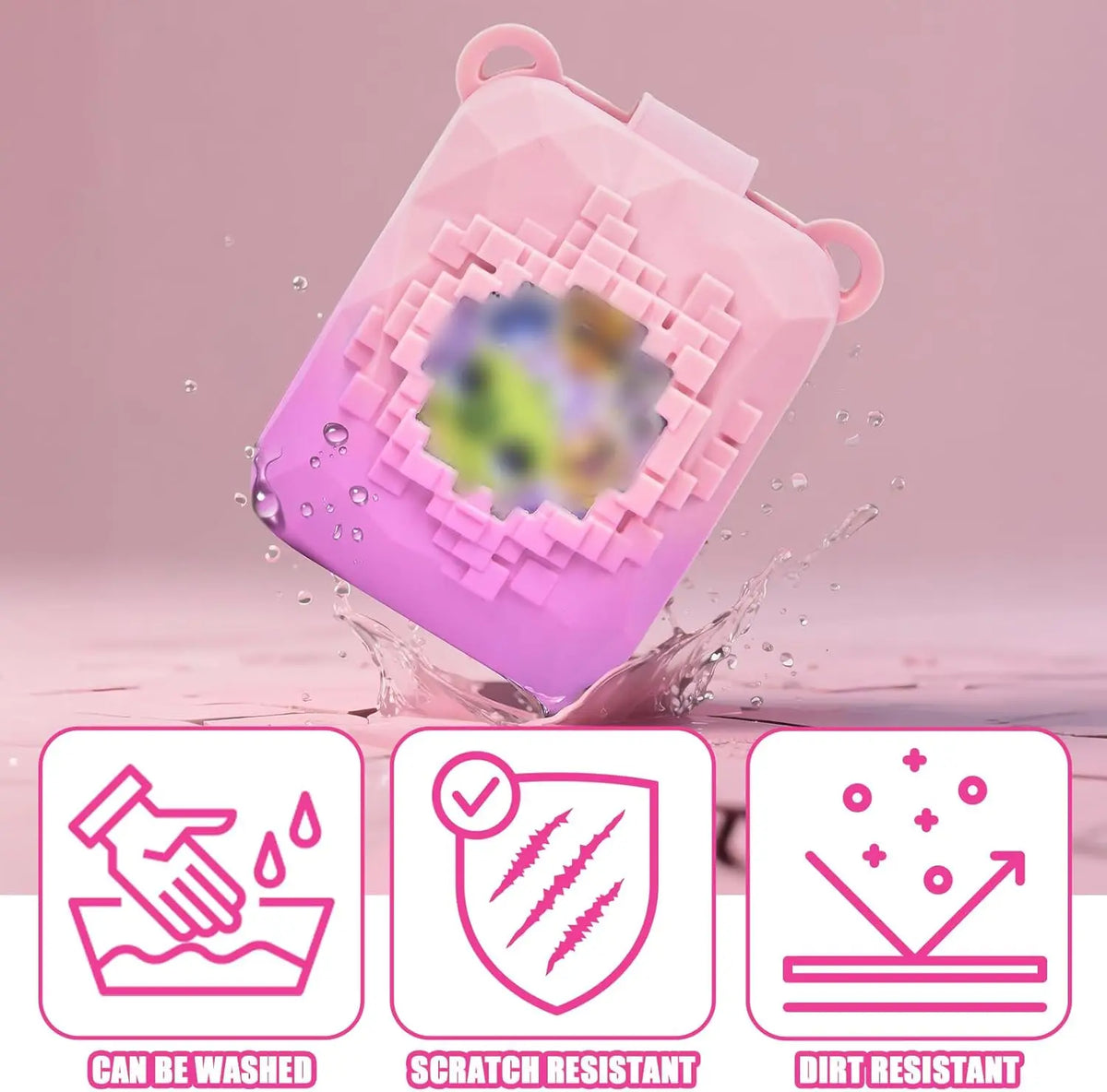 Silicone Case for Bitzee Magicals Digital Pet + Shoulder Strap Toy Protective Case Babs