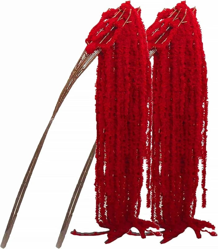 Silk Sakura Artificial Vine Garland – Wedding & Home Décor Artificial Flower Garland Babs Red 1 pc