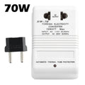 70W Voltage Converter Transformer 220V to 110V – EU Plug Voltage Converter Transformer Babs WHITE-110V to 220V