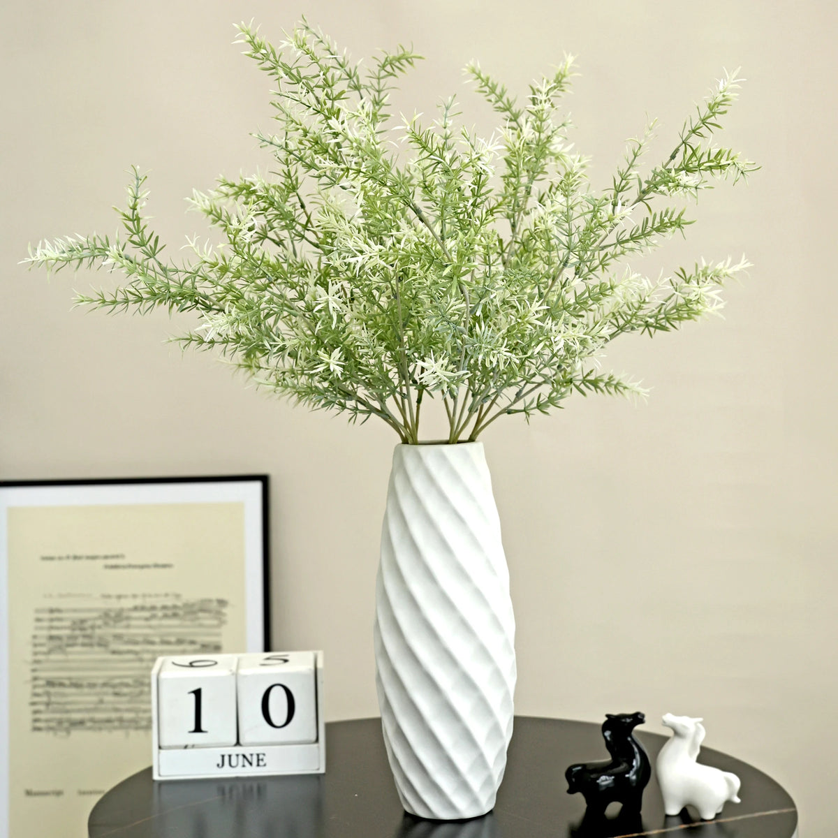 Artificial Grass Branch Bouquet for Wedding & Garden Decor Artificial Grass Branch Babs
