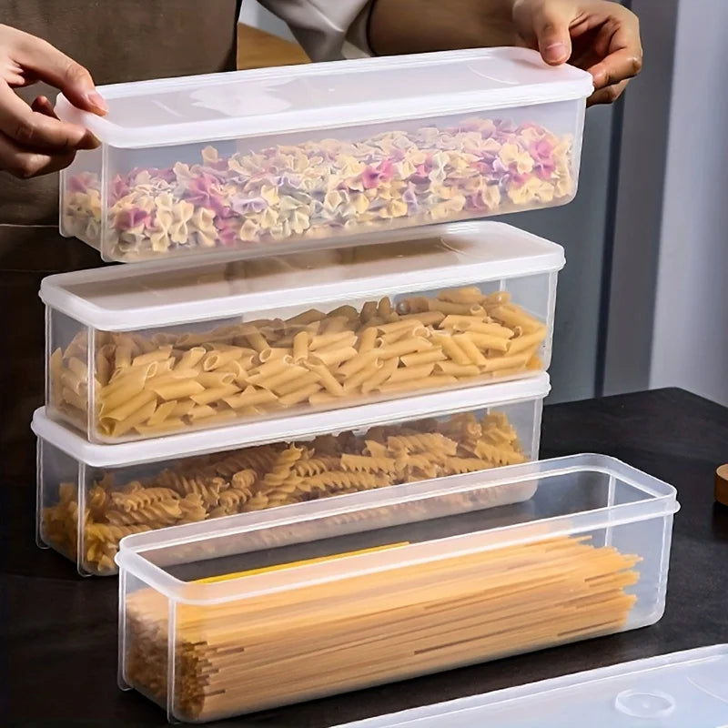 Airtight Pasta Storage Container with Lid | Spaghetti Box Food Storage Container Babs