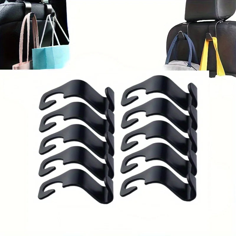 Universal Car Seat Headrest Hooks – Bag & Coat Holder Car Headrest Hook Babs