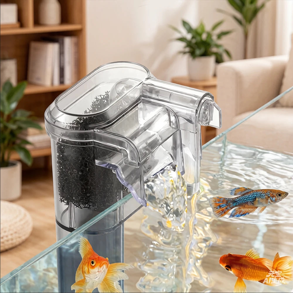 Mini USB Aquarium Filter 2.5W 250L/H for Small Fish Tanks Aquarium Filter Babs