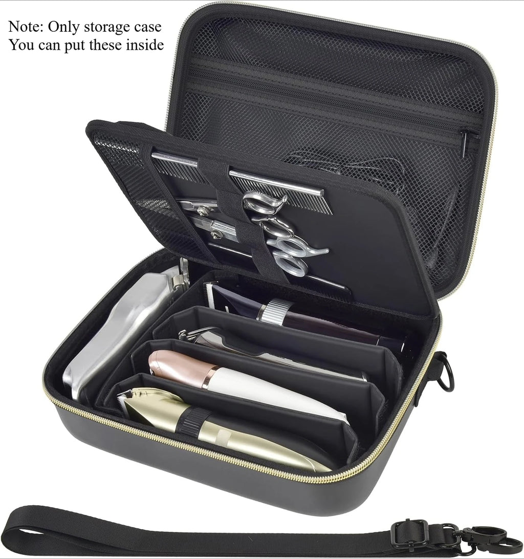 Barber Case for Hair Clippers & Trimmer Accessories Organizer Barber Organizer Case Babs