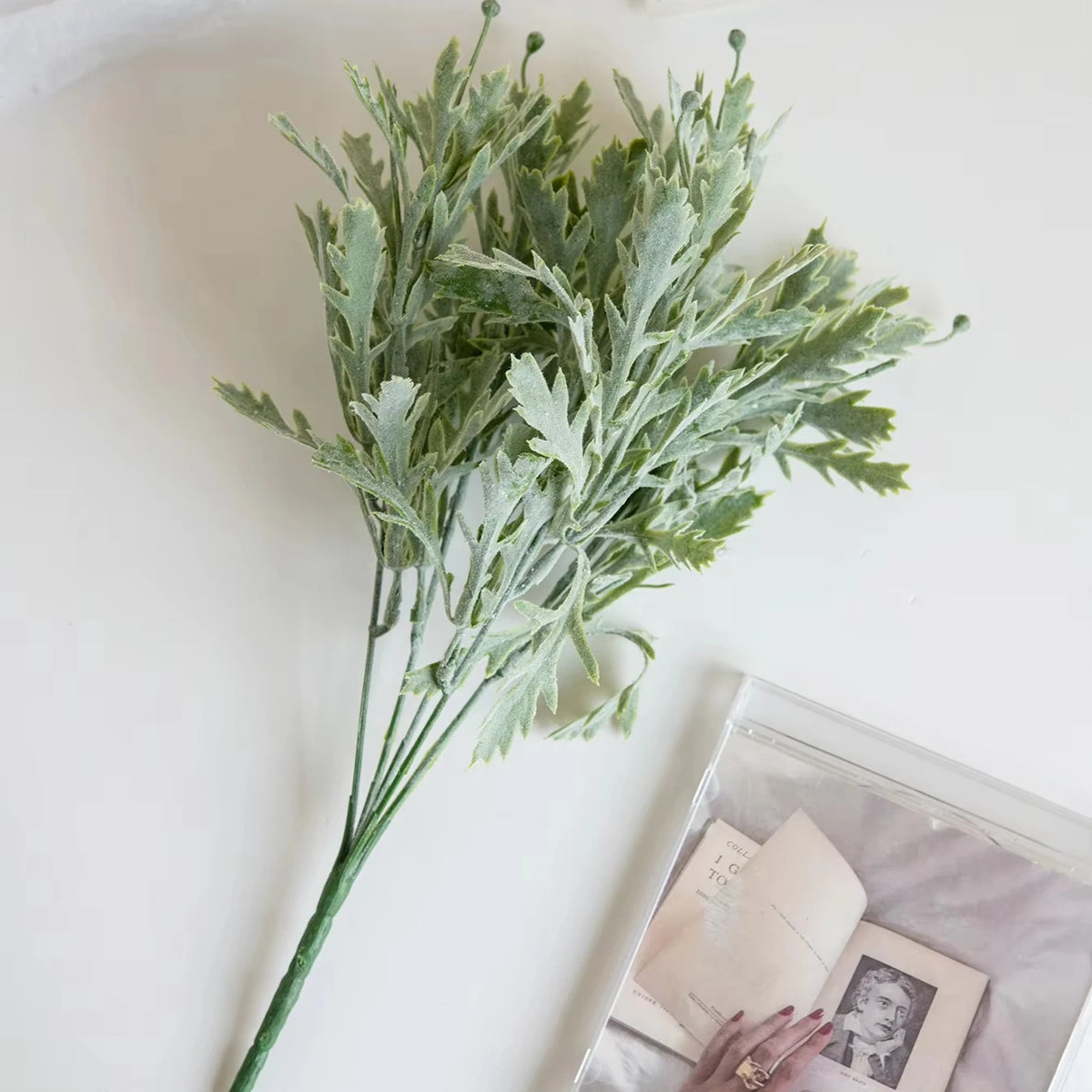 Artificial Chrysanthemum Leaf Filler – Wedding & Wreath Décor Artificial Flower Filler Babs