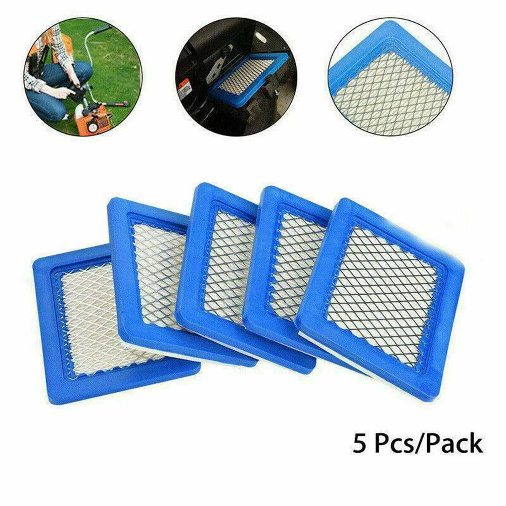 5-Pack Lawn Mower Air Filter | Fits 491588 399959 491588S Lawn Mower Air Filter Babs