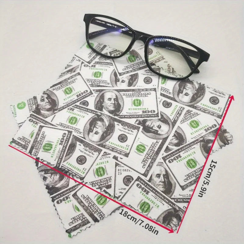 10pk Microfiber Cleaning Cloths – Lenses, Screens & Eyeglasses Microfiber Cleaning Cloth Babs