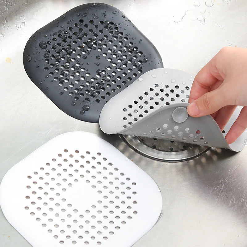 Silicone Hair Stopper Drain Cover – Shower, Bathtub & Sink Drain Hair Stopper Babs
