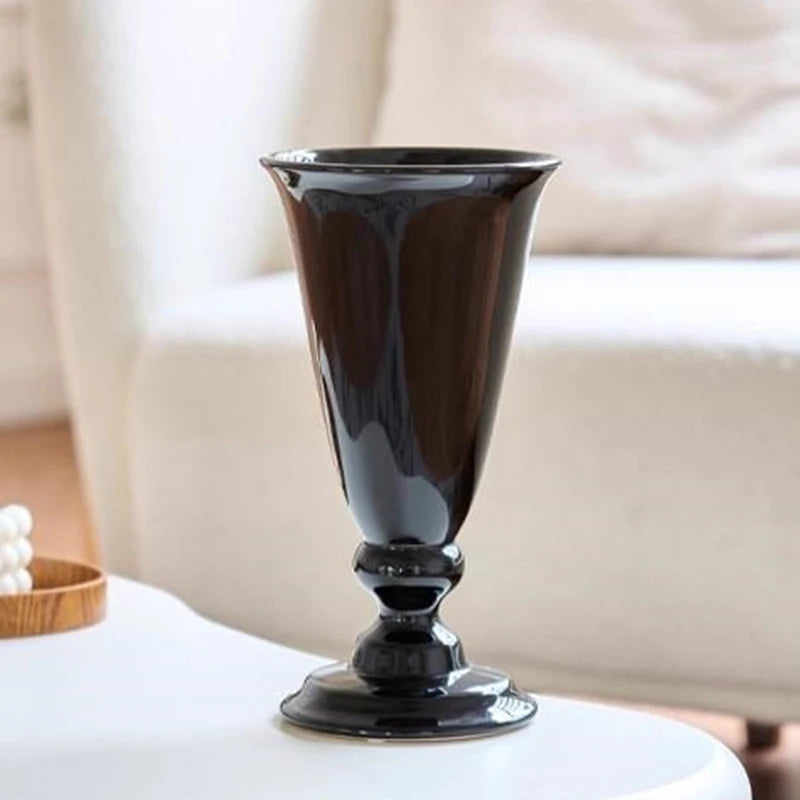 Modern Ceramic Vase | Nordic Minimalist Hydroponic Décor Decorative Ceramic Vase Babs