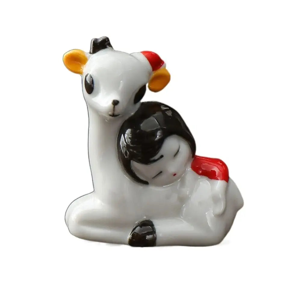 Cute Animal Ceramic Chopstick Holder & Utensil Rest Rack Chopstick Holder Babs 12