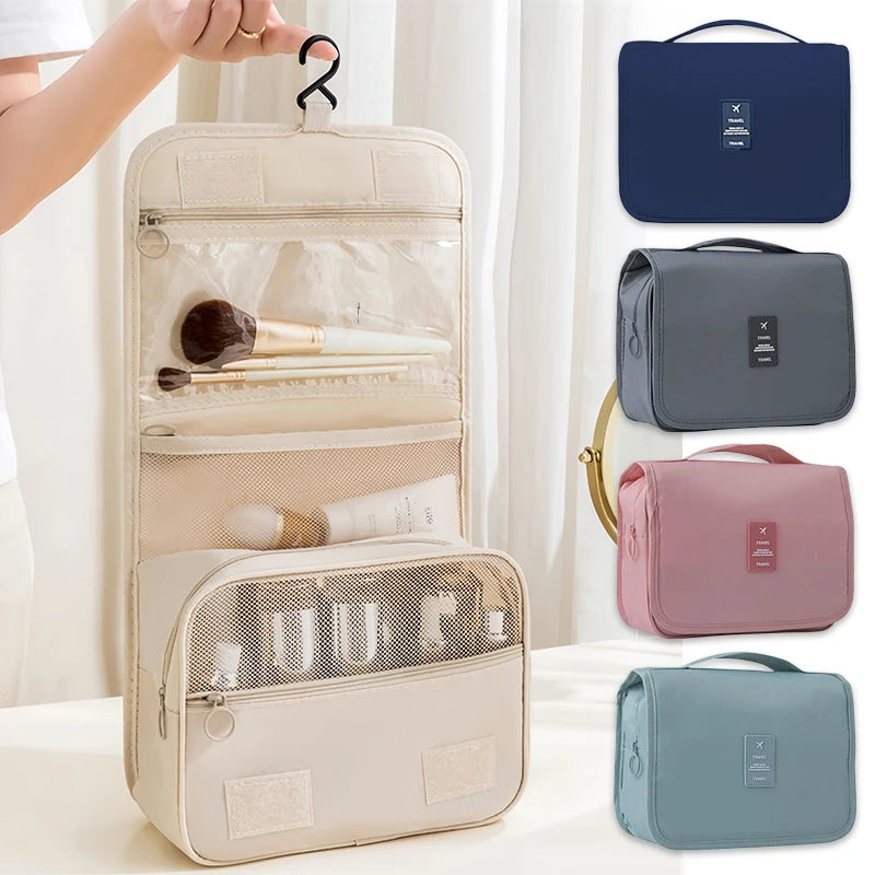 Travel Makeup Bag – Waterproof High-Capacity Toiletry Organizer Toiletry Organizer Bag Babs