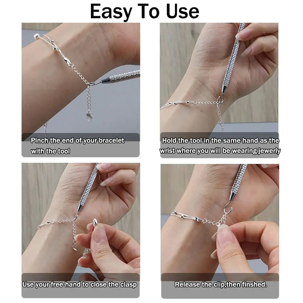 Stainless Steel Jewelry Pliers – Bracelet & Watch Clasp Tool Jewelry Making Tool Babs
