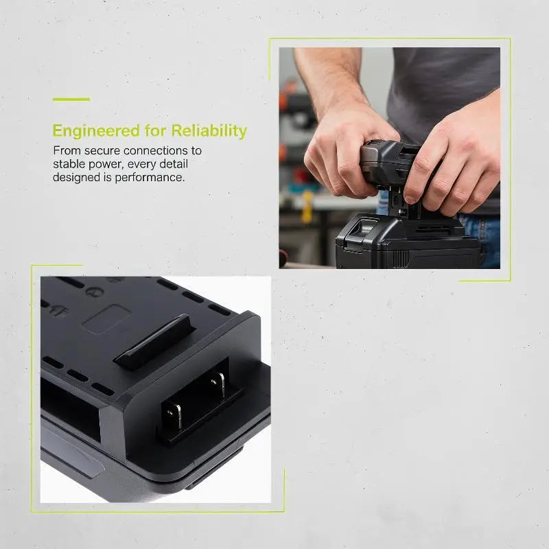 18V Battery Adapter Converter – A3 to A6/A7 Power Tool Battery Adapter Converter Babs