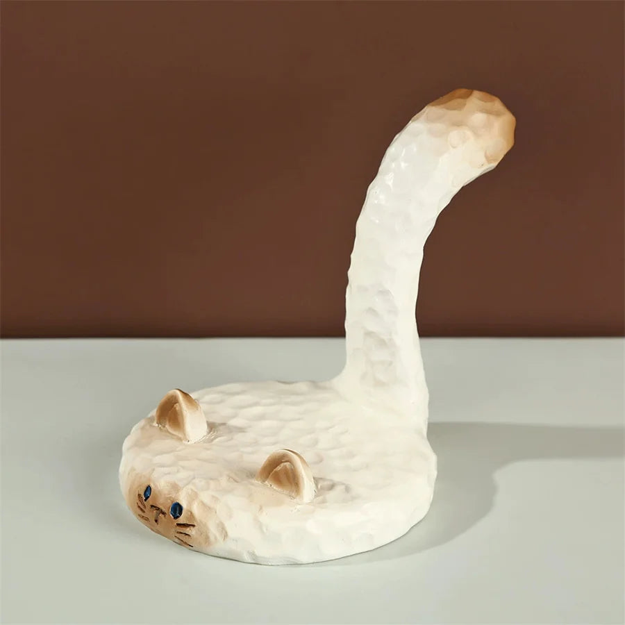 Cute Cartoon Cat Phone Stand – Kitty Desktop Mobile Holder Phone Stand Babs