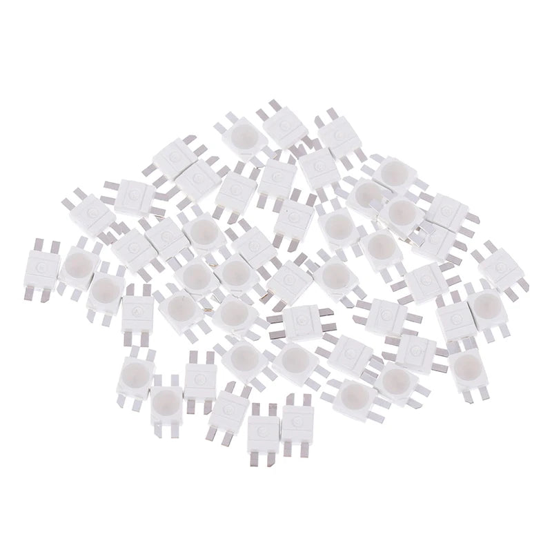 50Pcs WS2812B RGB SMD Pixel LED Chips Built-In IC Programmable RGB LED Chip Babs